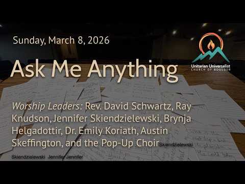 Living the Questions by Rev. David Schwartz